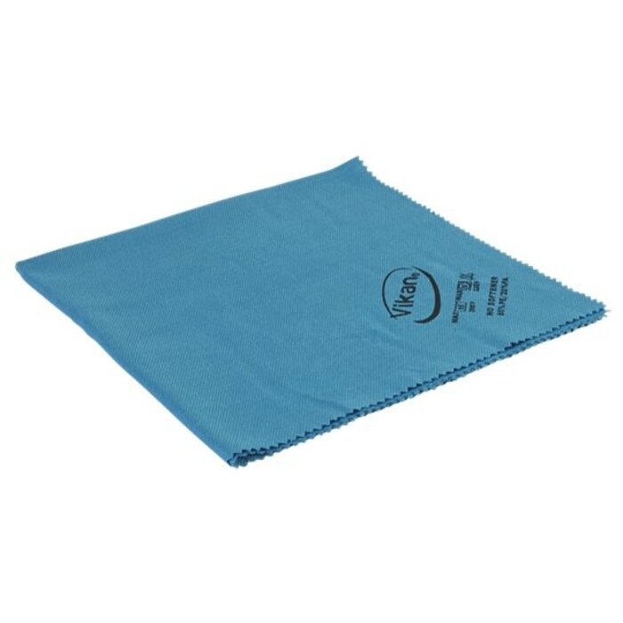 Vikan Vikan ErgoClean lustre doek, microvezel, 40x40cm, blauw