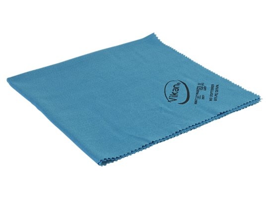 Vikan Vikan ErgoClean lustre doek, microvezel, 40x40cm, blauw