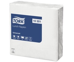 Tork Tork Lunchservet 33x33cm 1-laags 1/4-vouw 16x100 wit