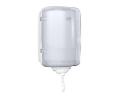 Tork Tork Reflex™ Mini Centerfeed Poetspapier Dispenser Kunststof Wit M3