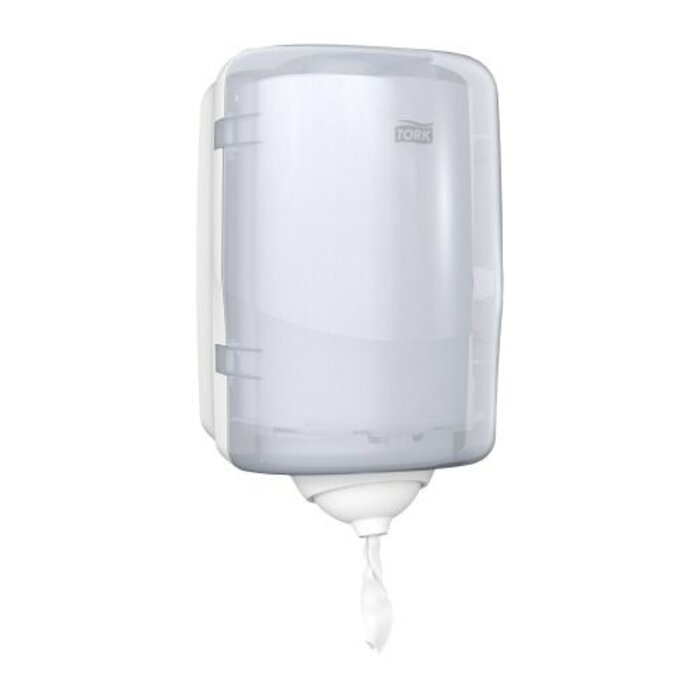 Tork Tork Reflex™ Mini Centerfeed Poetspapier Dispenser Kunststof Wit M3