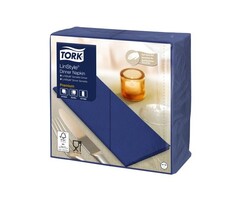 Tork Tork LinStyle® Dinnerservet 39x39cm  1/8-vouw 12x50 midnight blue