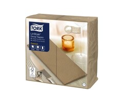 Tork Tork LinStyle® Dinnerservet 39x39cm  1/8-vouw 12x50 biscuit