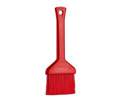Vikan Plat kwastje, superzacht 70mm breed, rood