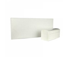 Eigen merk Vouwhanddoekjes interfold, 3-laags, cellulose wit, 2500 stuks