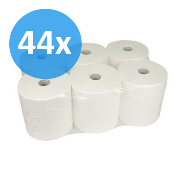 Eigen merk PALLET Handdoekrol Control Matic, 20cm, 2-laags, cellulose