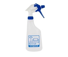 Eigen merk Sprayflacon 650ml interieur - blauw