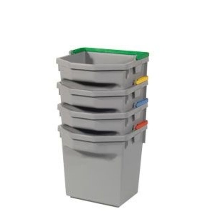 Numatic Grijze emmer 5 liter met blauwe hendel (2815)