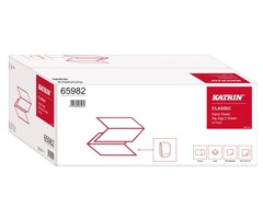 Katrin PALLET Katrin Classic ZZ-handdoekjes - 2-laags groen