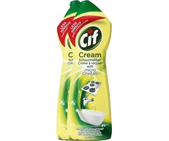 Johnson Diversey Cif Cream Schuurmiddel Citroen 2 x 750ml