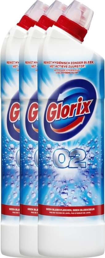 Johnson Diversey Glorix Toiletreiniger O2 3 x 750 ml