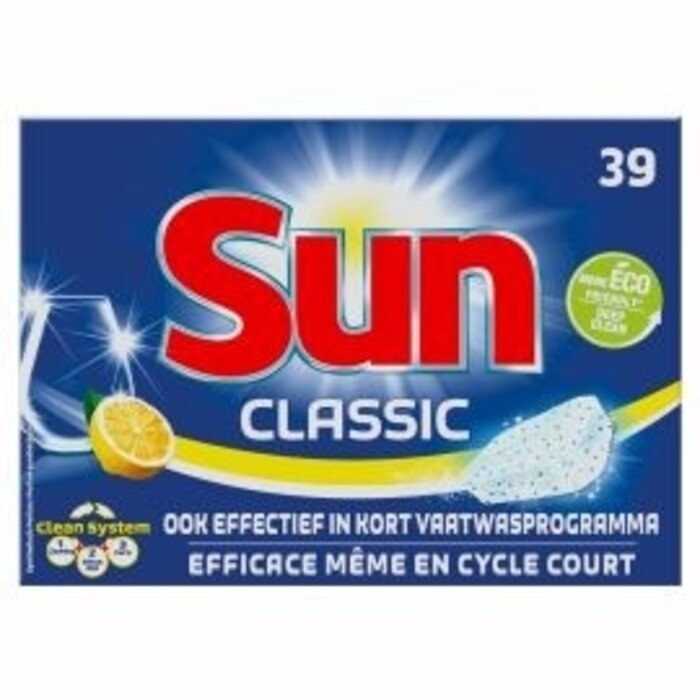 Johnson Diversey Sun Classic Tabletten 39 st.
