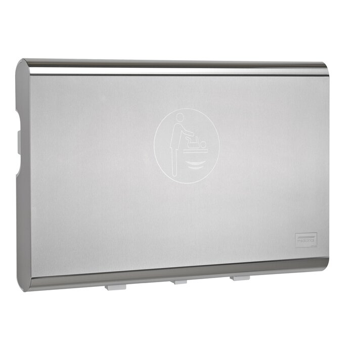 Mediclinics Babyverschoontafel horizontaal RVS