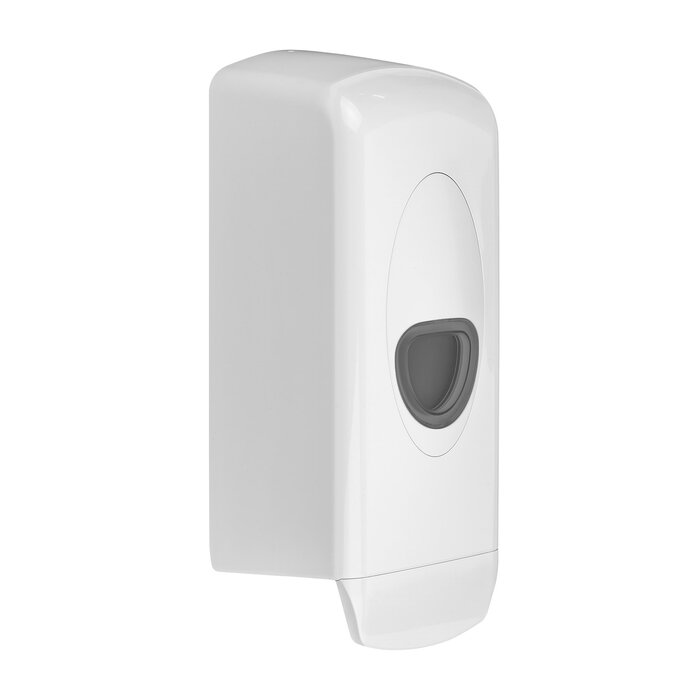 PlastiQline 2020 Zeepdispenser 1000 ml kunststof navulbaar wit