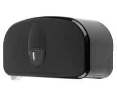 PlastiQline 2020 2rolshouder kunststof zwart (doprol)