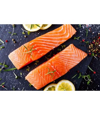 Zalmfilet zonder huid