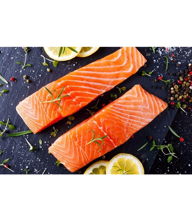 Zalmfilet zonder huid  (Faeröer Eilanden)