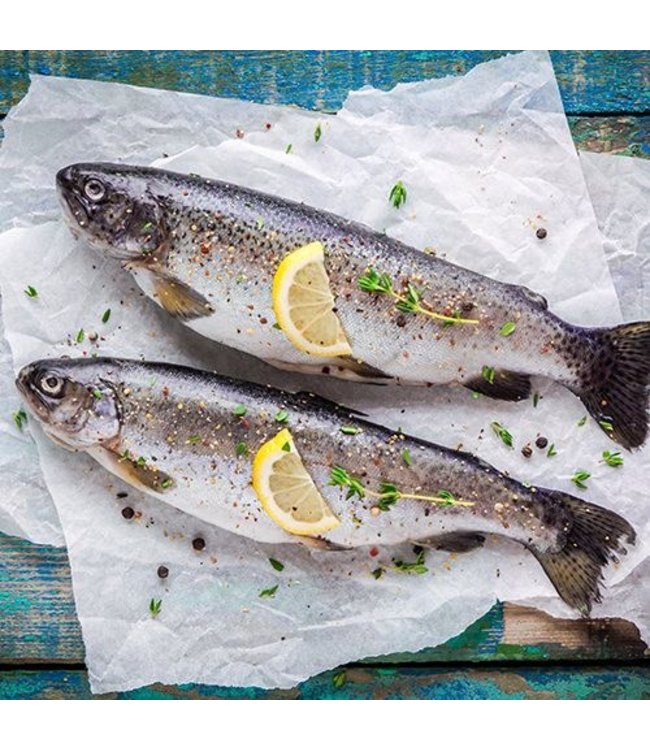 Forel heel en schoongemaakt 300-350 gram