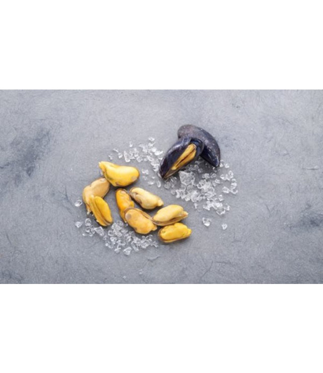 Mossel vlees gekookt