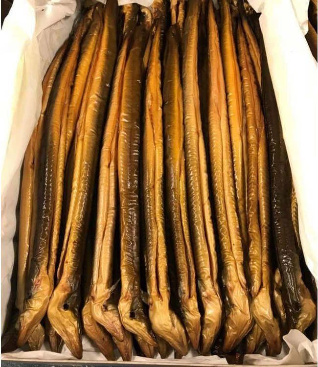 IJsselmeer paling gerookt 500 gram