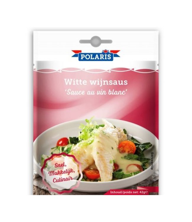 Witte wijnsaus Polaris (zakje 42 gram)