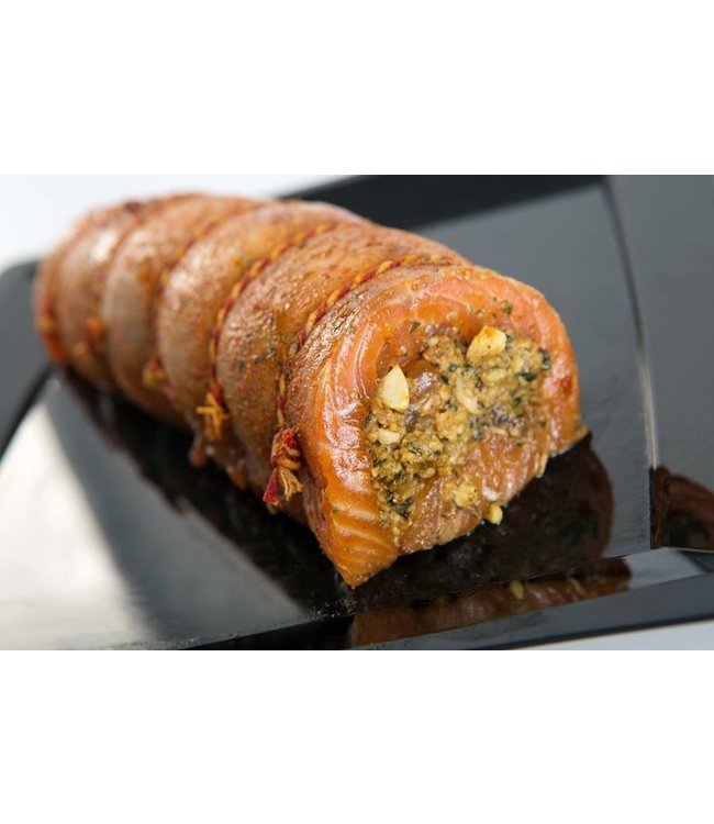Ambachtelijke Zalm rollade (Uit eigen keuken)