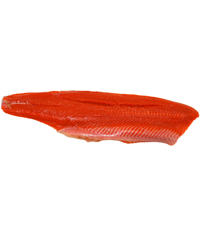Wilde zalmfilet met huid Alaska Sockeye Hele zijde  (MSC) NAJAARSAANBIEDING
