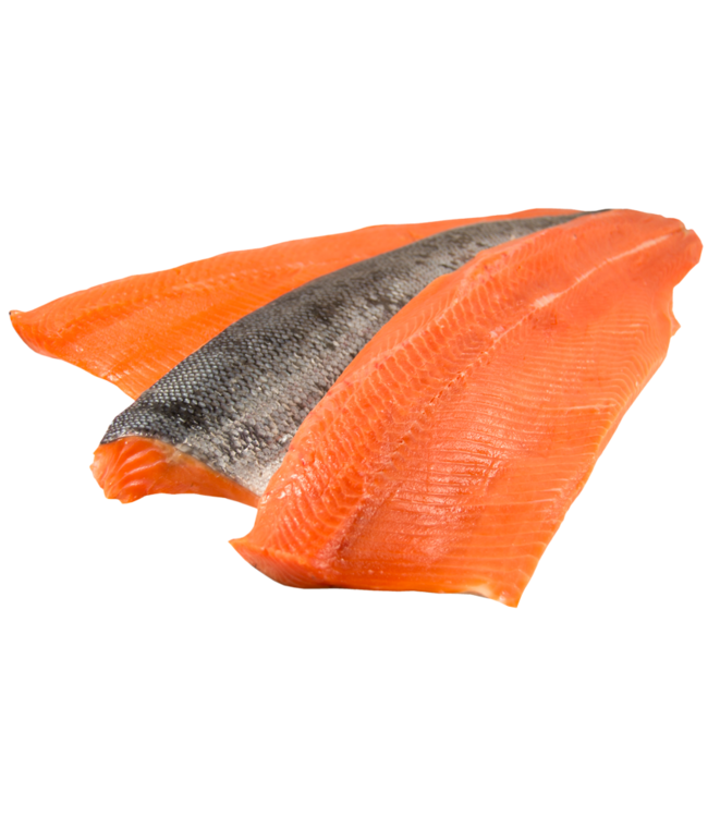Wilde zalmfilet  Sockeye  Hele middel zijde  (MSC)