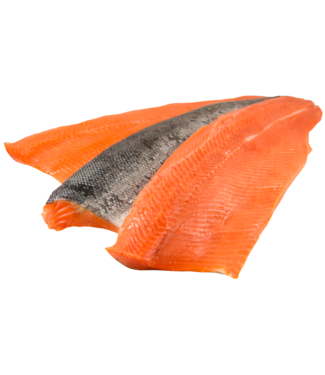 Wilde zalmfilet met huid Alaska Sockeye 5 stuks