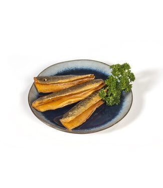 Warm gerookte haring