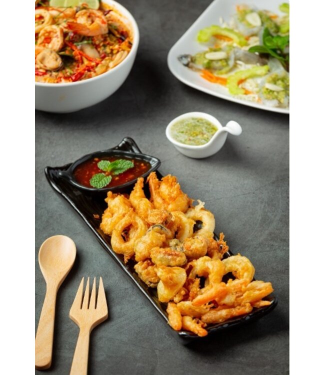 Inktvis ringen gepaneerd   / Squid Rings /