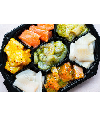 Gourmet schotel Garnaal