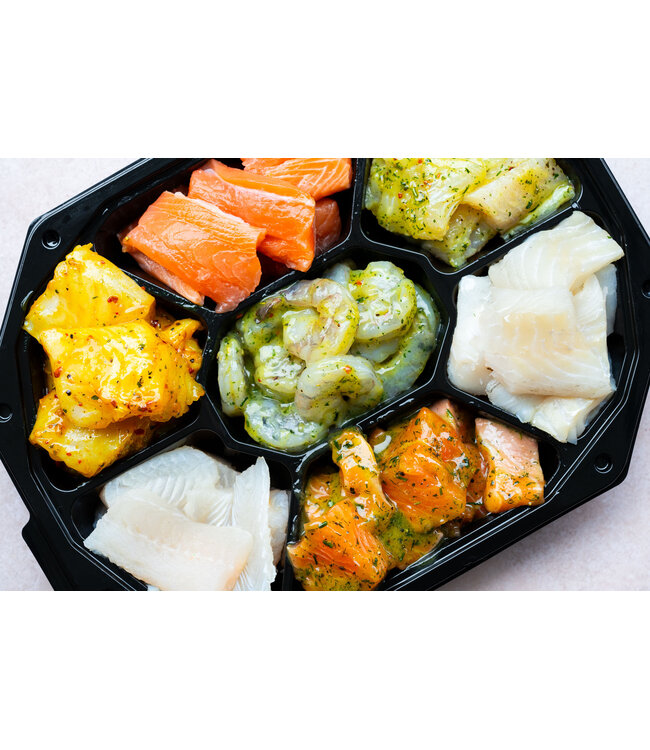 Gourmet schotel  Garnaal