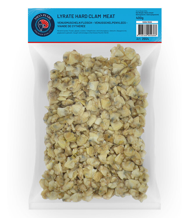 Venusschelpenvlees voorgekookt per 500 gram