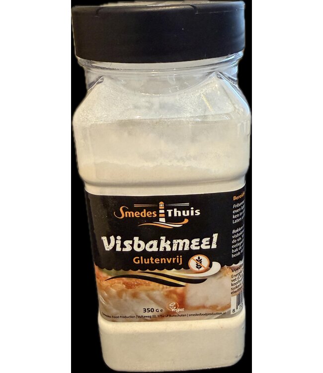 Smedes Visbakmeel strooipot Gluten vrij
