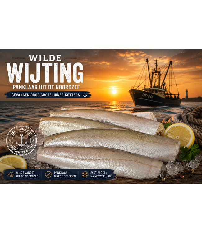 Wijting Panklaar Per 500 gram verpakt