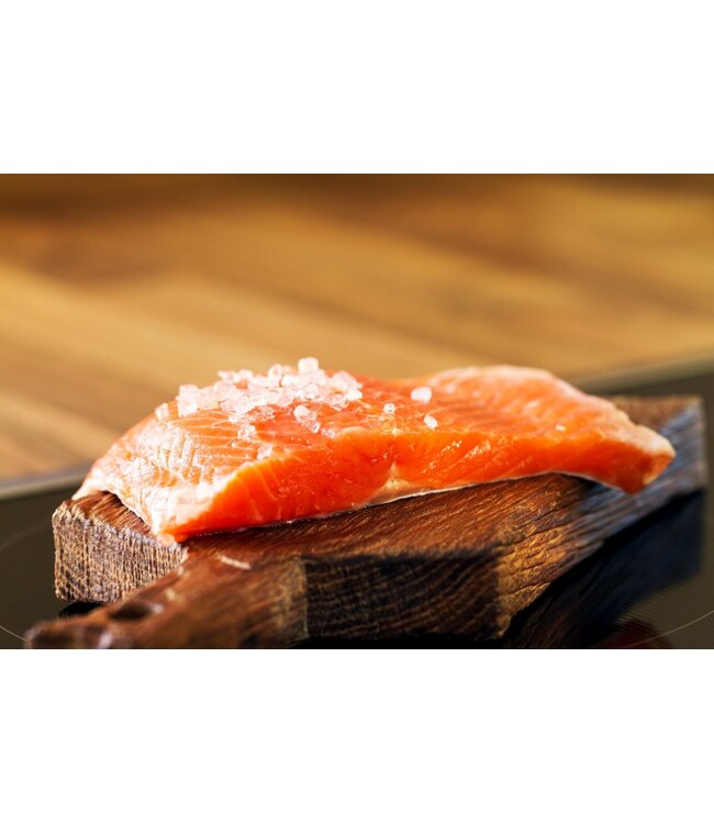 Wilde zalmfilet Sockeye  met huid 10 x  160 Gram