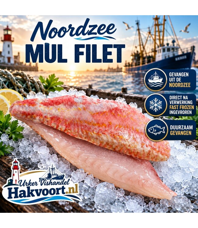 Rode mul filet (Wild vangst)