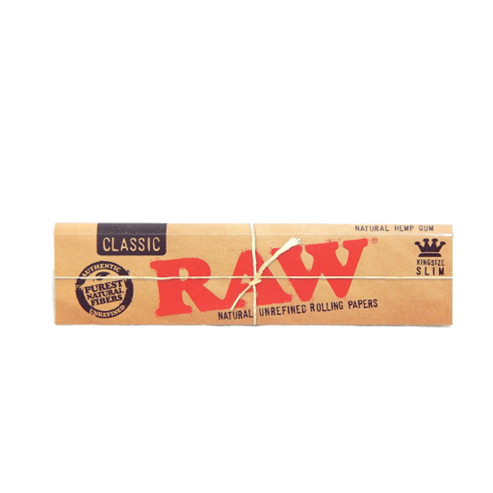 RAW RAW King Size Slim 50 pieces ~ Rolling Papers