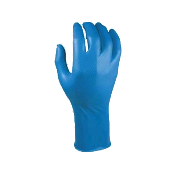 Nitril glove powder free Grip Blue (S/M/L/XL) - 100 stuks