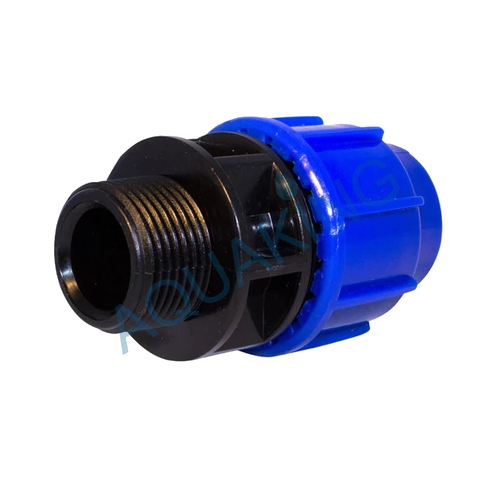 PE Overgang 25mm ~ 1" Binnen/Buitendraad afbeelding