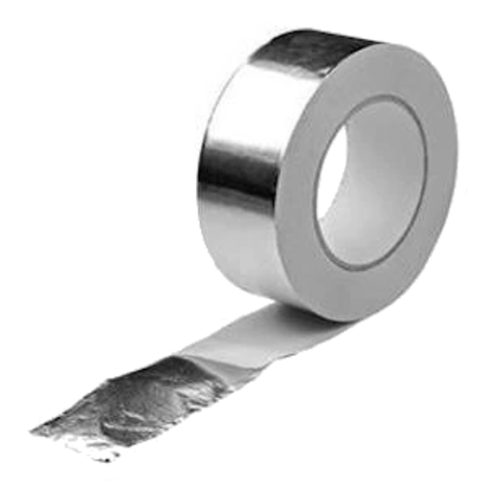 Tape aluminium tbv antidetectiefolie ~ 50 meter