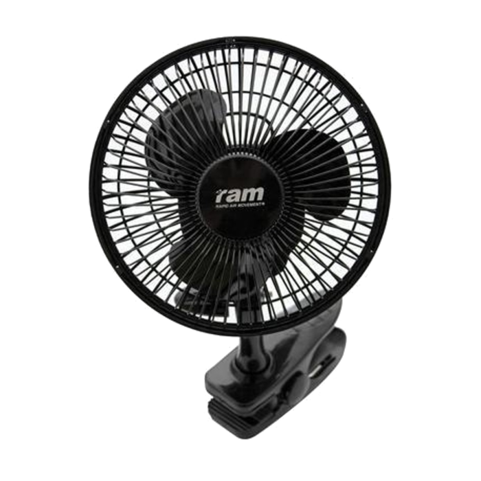 RAM RAM Clip-on-monkeyfan - ø15cm (15 Watt) / ø18cm (20 Watt) Oscillating