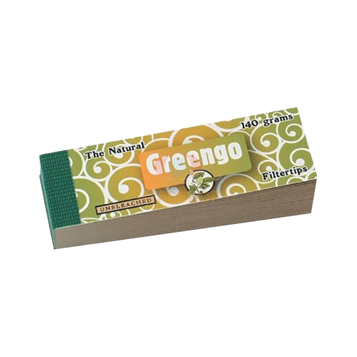 Greengo Greengo Unbleached Filter Tips 50 pieces ~ Unbleached Filters