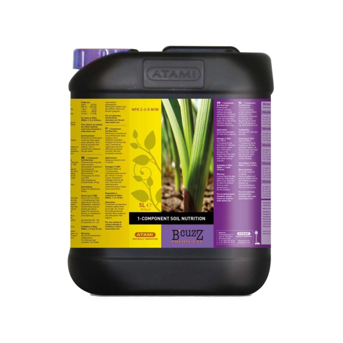 Atami Atami B'cuzz Soil 1-component ~ Basic Nutrition