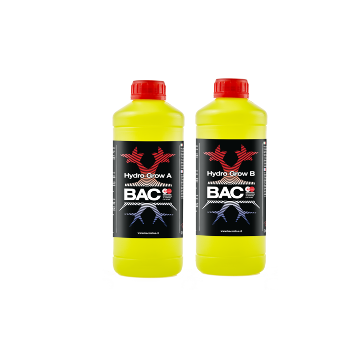 BAC BAC Hydro Grow A+B ~ Basic Nutrient