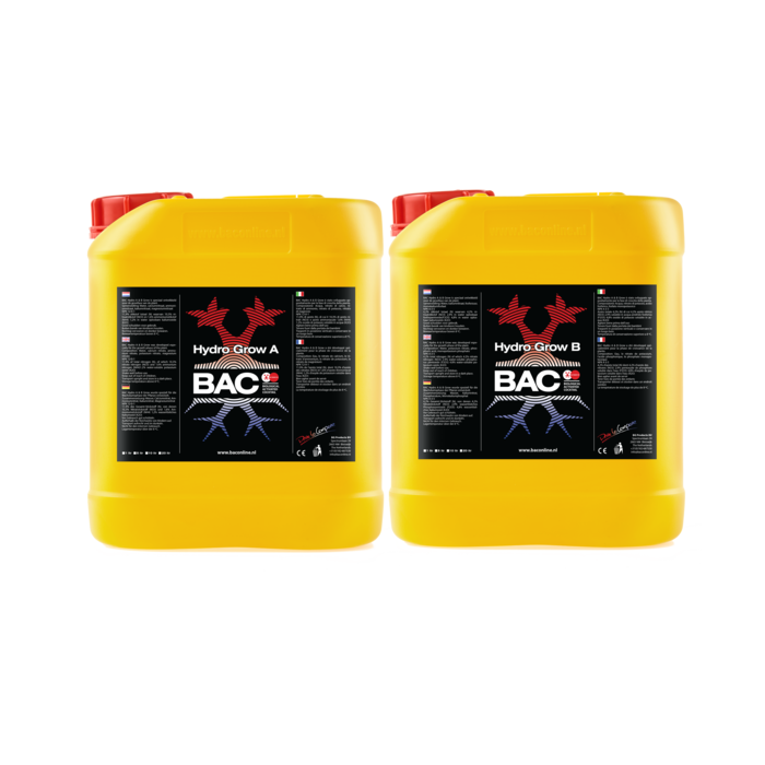 BAC BAC Hydro Grow A+B ~ Basic Nutrient