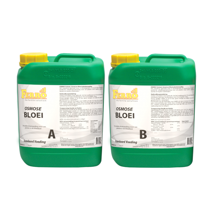Ferro Ferro Osmosis Bloom A + B ~ Bloom Nutrition