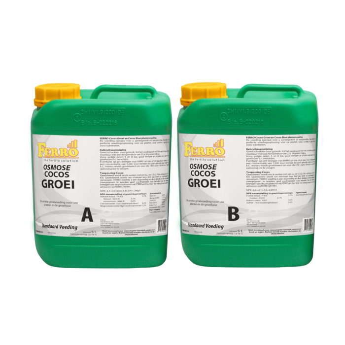 Ferro Ferro Osmosis Coco Growth A + B ~ Growth Nutrition