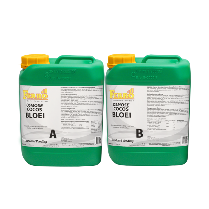 Ferro Ferro Osmosis Coco Bloom A + B ~ Bloom Nutrition